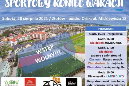 Sportowy koniec wakacji - 28.08.2021!